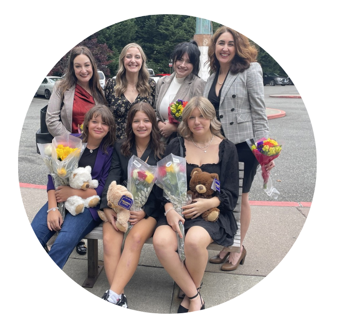 Christina T. Sherman with an all-women team